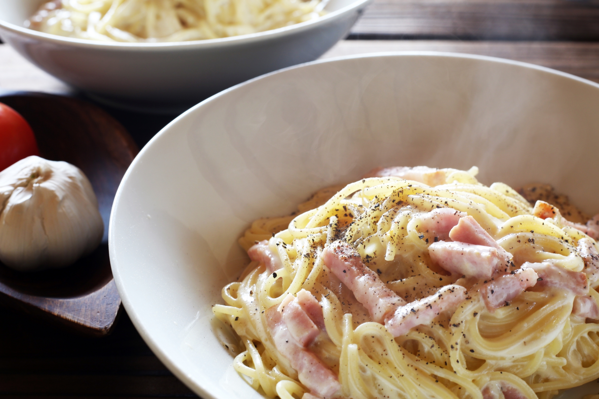 ZIP】半熟カマンベールカルボナーラのレシピ【3月17日】 | きなこの