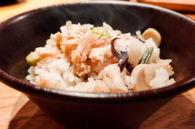 【教えてもらう前と後】海苔サバ炊き込みご飯のレシピ【3月10日】