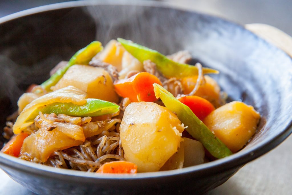 きょうの料理の新じゃがと牛肉の甘辛煮のレシピ