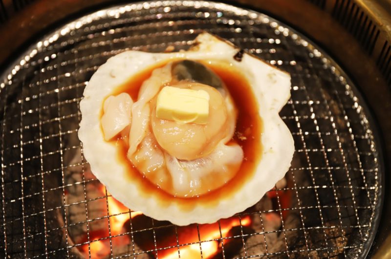 【ノンストップ】ホタテの磯辺焼きバターあんかけのレシピ｜笠原将弘｜エッセ【4月7日】