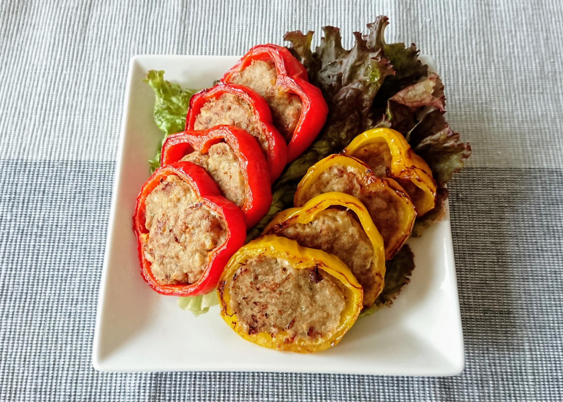 男子ごはん パプリカの肉詰めのレシピ 8月2日 きなこのレビューブログ
