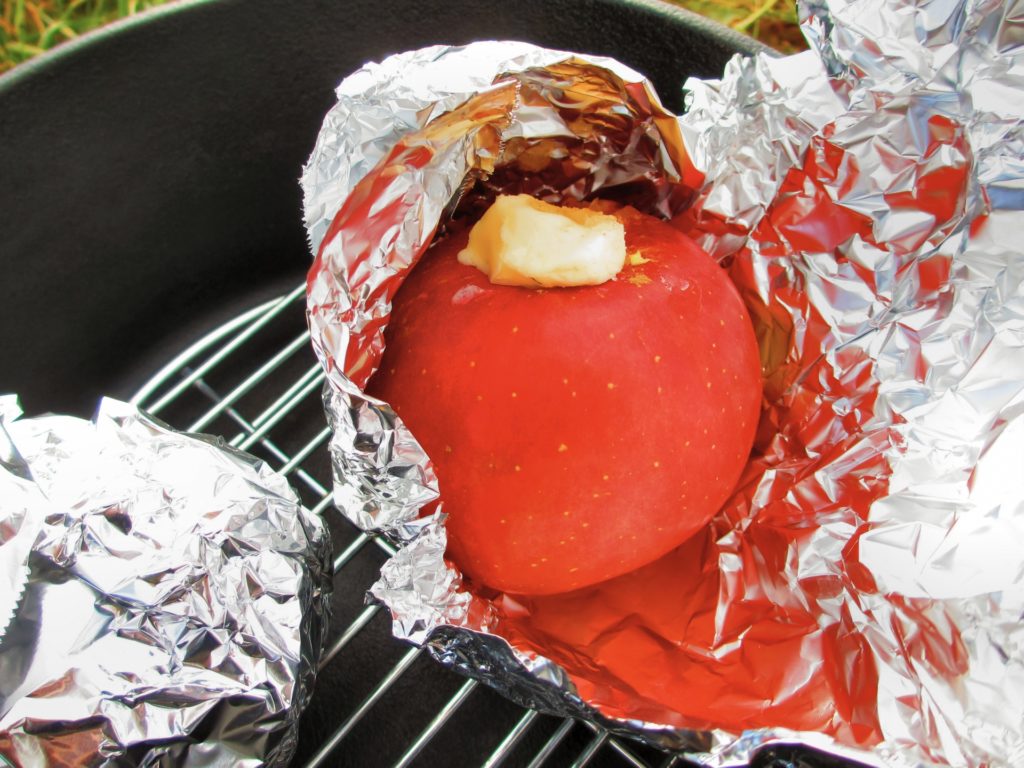 おは朝 焼きりんごのレシピ キャンプ飯 おはよう朝日です 7月4日 きなこのレビューブログ