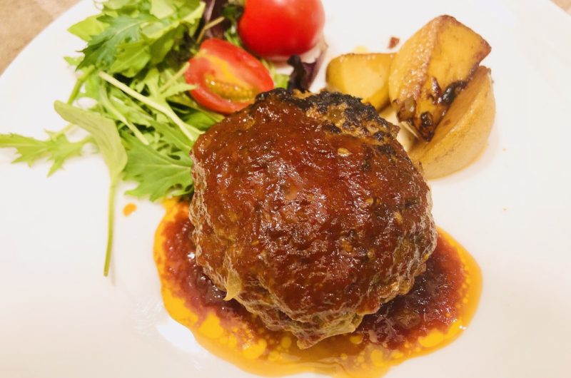 【鉄腕DASH】トマトハンバーグステーキのレシピ【7月19日】