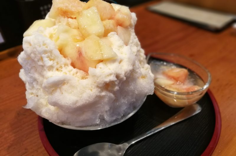 【おは朝】桃＆キウイフルーツのゴロゴロかき氷のレシピ｜おはよう朝日です【8月6日】