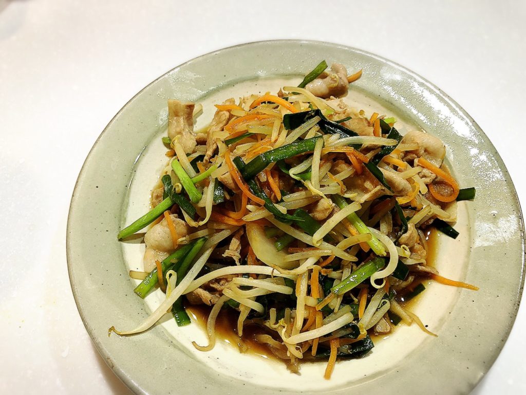 きょうの料理 ニラ豚もやしのレシピ 肉野菜炒めの素 杵島直美 9月7日 きなこのレビューブログ