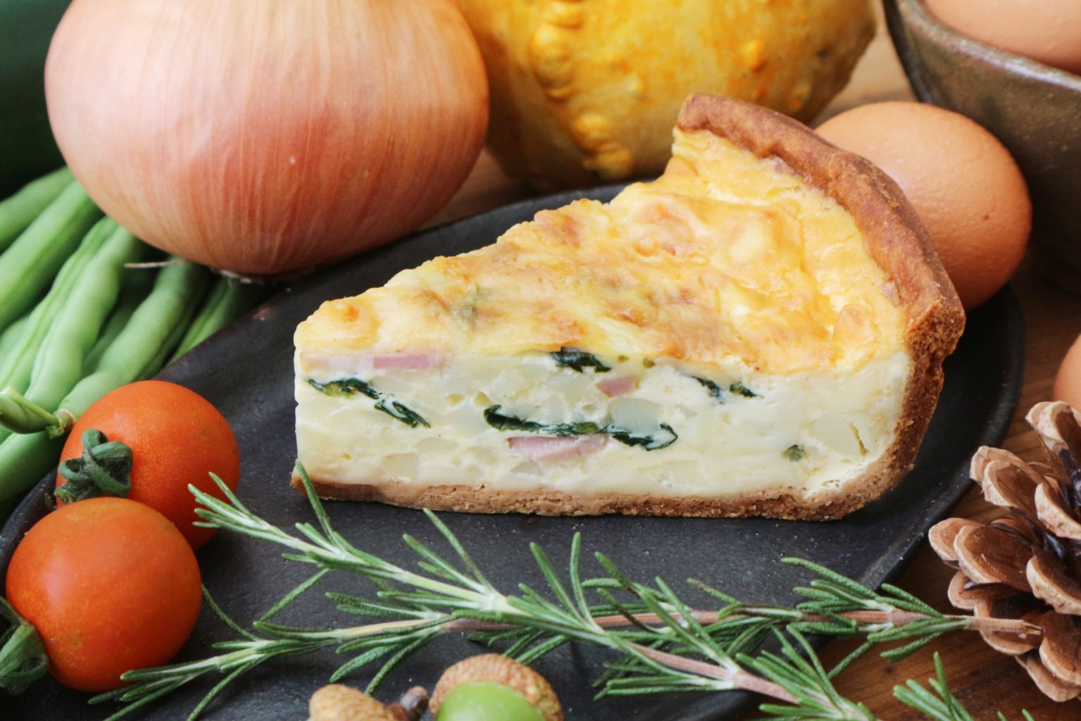 ピクニックキッシュのレシピ