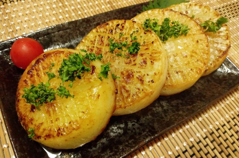 【Nスタ】大根の白だしバターステーキのレシピ|リュウジ【12月15日】
