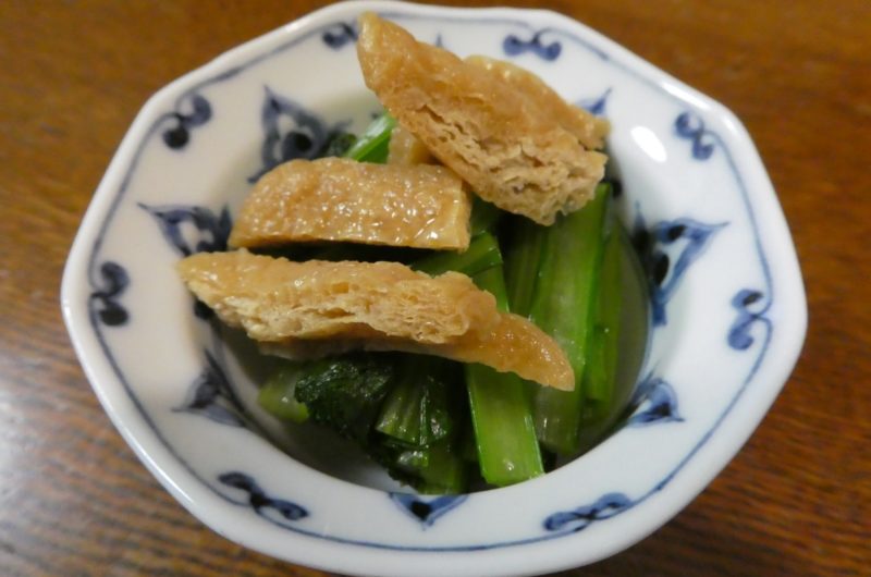 【きょうの料理】青菜の炊いたんのレシピ【12月23日】