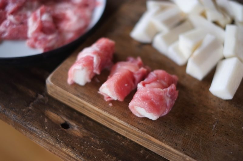 【きょうの料理】豚肉の紅白巻きのレシピ【12月9日】