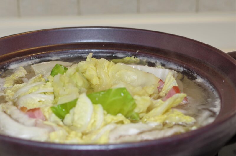 【鉄腕DASH】白菜のバラエティ鍋のレシピ【1月17日】
