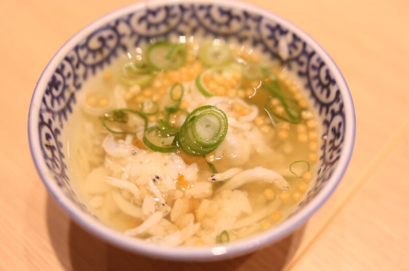 【あさチャン】パセリのしらスープのレシピ｜スープかけご飯【1月14日】