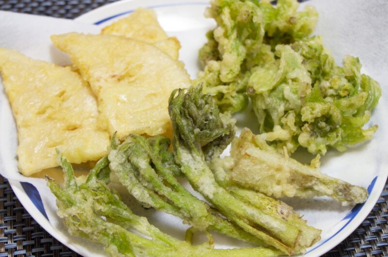 【青空レストラン】ふきのとうの天ぷらのレシピ【3月20日】