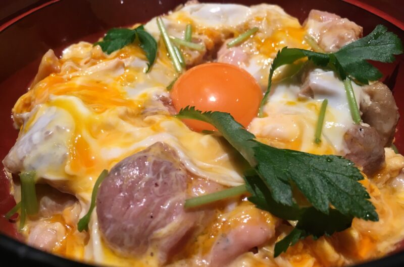 【よんチャンTV】しいたけのとろとろ親子丼のレシピ【4月16日】