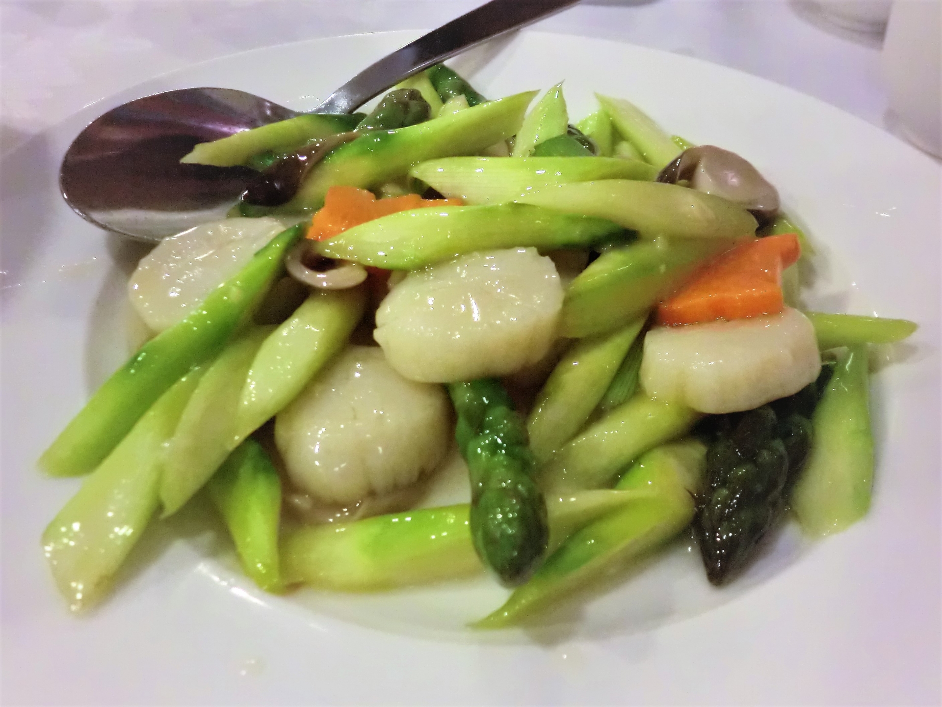 きょうの料理 ホタテとアスパラの梅おかか炒めのレシピ 重信初江 5月31日 きなこのレビューブログ