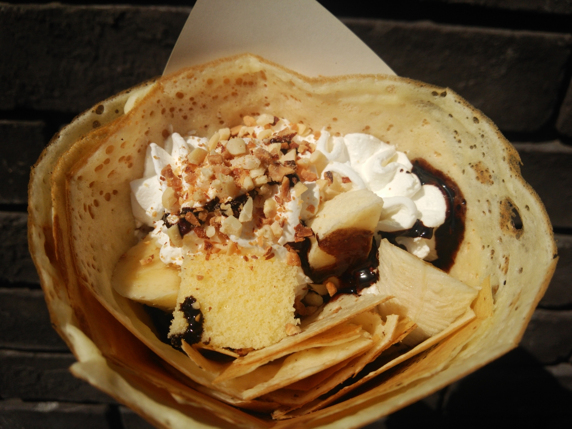 ZIP】チョコバナナクレープのレシピ｜ホットプレートで【6月30日