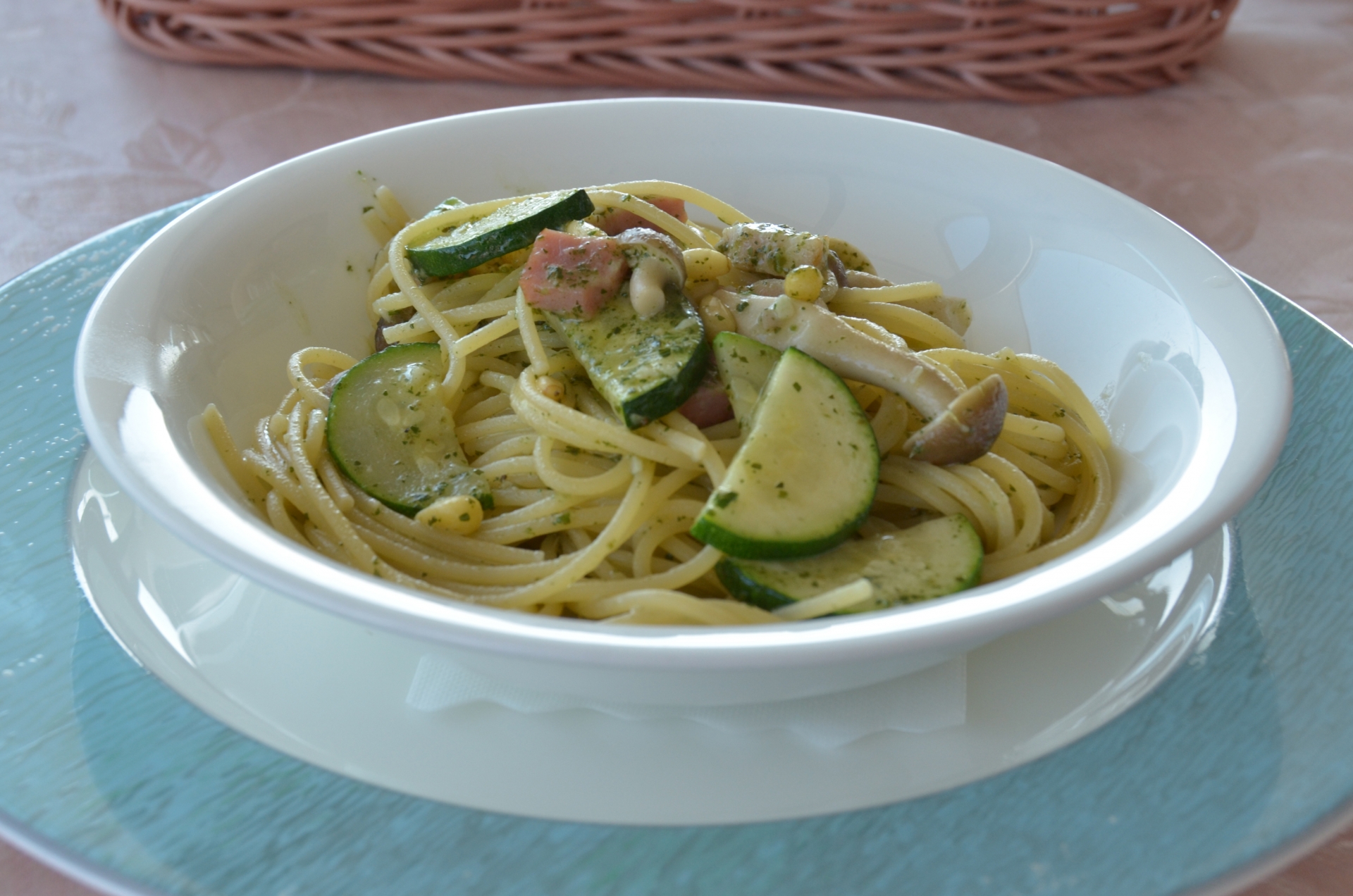 パスタとズッキーニのレシピ