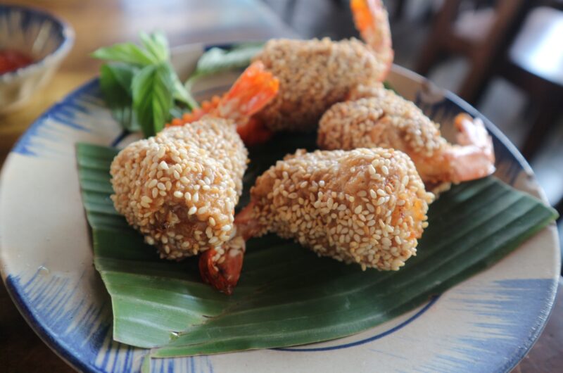 【おは朝】海老の胡麻焼きのレシピ｜おはよう朝日です【9月8日】