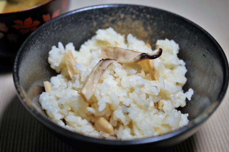 【キメツケ】松茸とすだち香る炊き込みご飯のレシピ【10月5日】