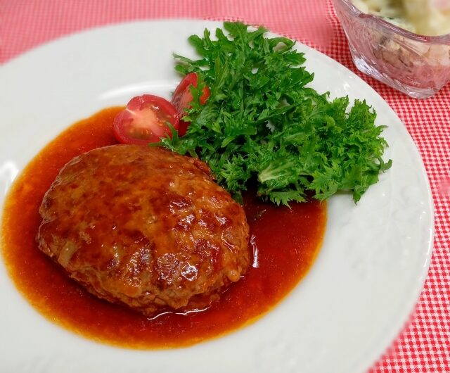 【ヒルナンデス】レンジで作るハンバーグのレシピ|藤井恵【2月15日】
