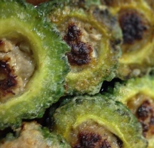 きょうの料理】ゴーヤーの薬味たっぷり肉詰めのレシピ ヒャダイン【8月 