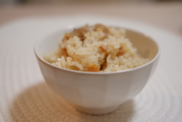 【バゲット】冷凍餃子炊き込みご飯のレシピ【9月15日】