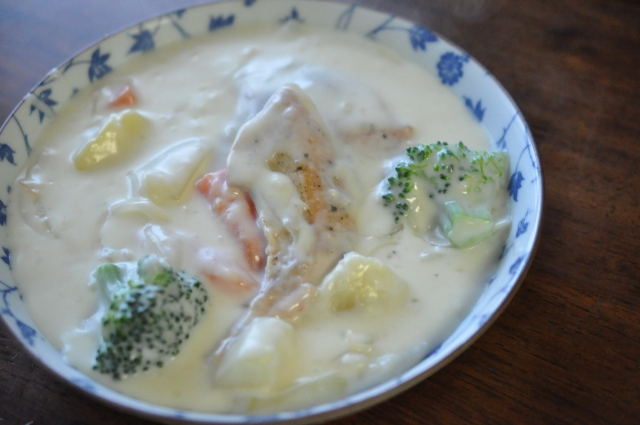 【めざましテレビ】白菜と鮭のクリーム煮のレシピ 秋鮭レシピ【9月12日】