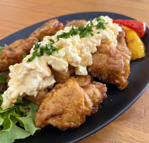 ノンストップ】ワンパン鶏胸肉南蛮のレシピ｜七五三掛龍也｜エッセ【3